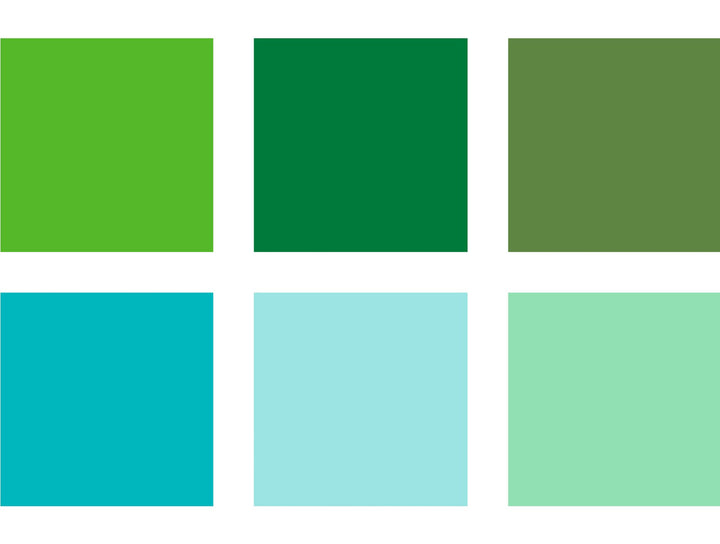 STAEDTLER Pigment Brush Pen 371 Set – Greens &amp; Turquoises (Pack of 6)