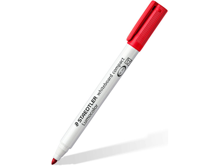 STAEDTLER Lumocolor 341 whiteboard marker red pen with cap