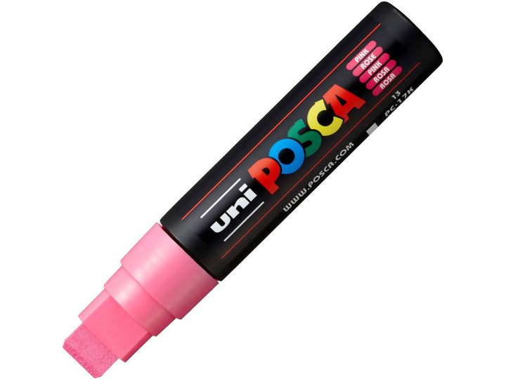 uni POSCA PC-17K Pink Extra Broad Paint Marker with 17mm chisel tip