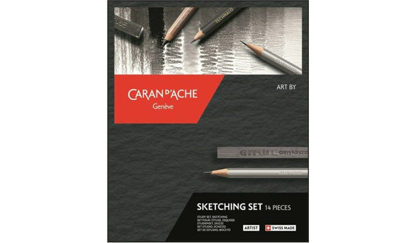 Caran d'Ache Artist Art By Sketching Set