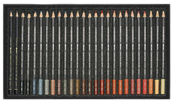 Caran d'Ache Museum Aquarelle Watercolour Pencils Box of 76 + 2 Technalo