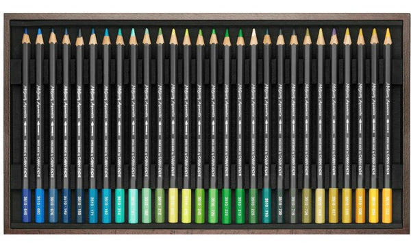 Caran d'Ache Museum Aquarelle Watercolour Pencil Wooden Box of 76 Assorted + 3 Technalo + 1 Grafwood