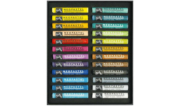 Caran d'Ache Neopastel Oil Pastel Box of 24