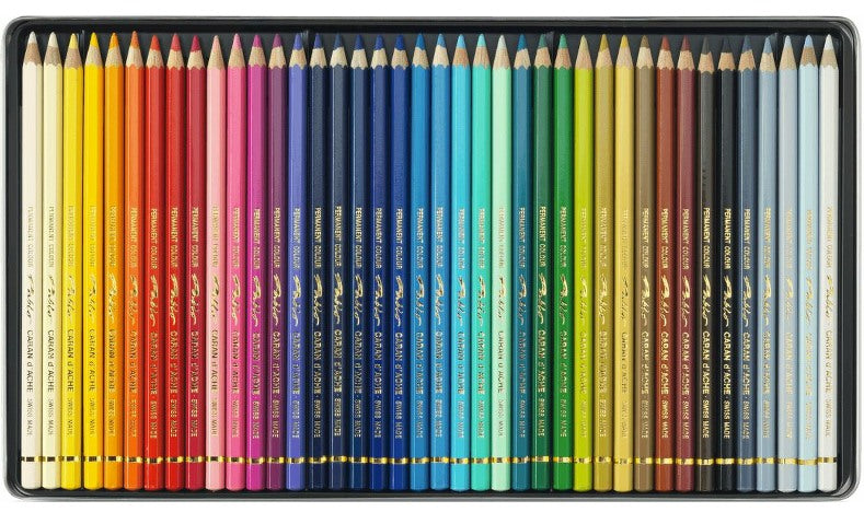 Caran d'Ache Pablo Colour Pencils 40 Assorted Colours