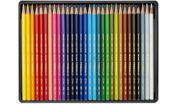 Caran d'Ache Prismalo Water Soluble Colour Pencils 30 Assorted