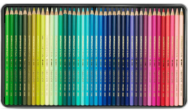 Caran d'Ache Supracolor Water Soluble Pencils Assorted Tin of 80