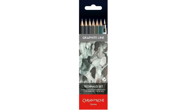 Caran d'Ache Technalo Graphite Line Pencils Set of 6