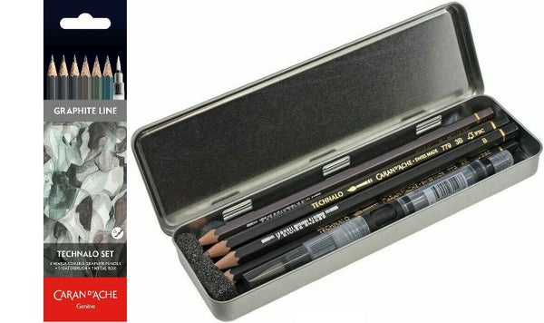 Caran d'Ache Technalo Graphite Line Pencils Set of 6