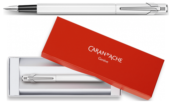 Caran d'Ache 849 Fountain Pen White