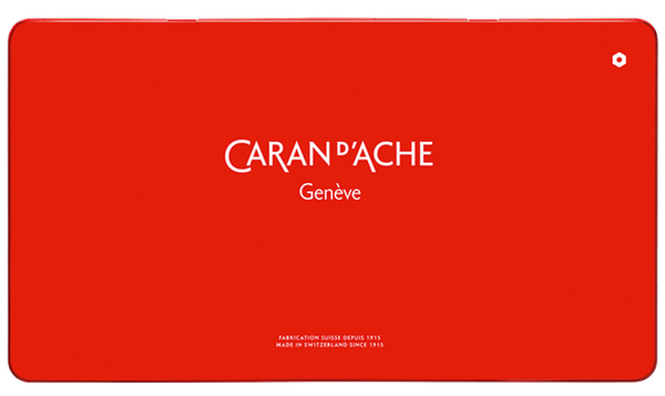 Caran d'Ache Fibralo Fibre Tipped Pens Tin of 30 Assorted Colours