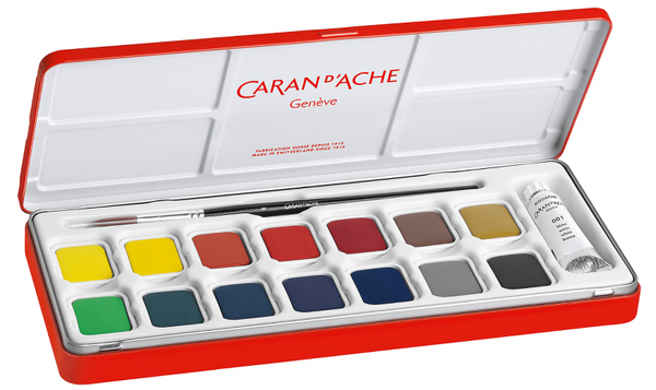 Caran d'Ache Gouache Studio Assortment of 15 Colours