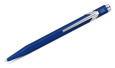 Caran d'Ache Metal Collection Classic Line 849 Ballpoint Pen Sapphire Blue
