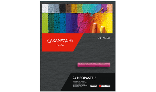 Caran d'Ache Neopastel Oil Pastel Box of 24