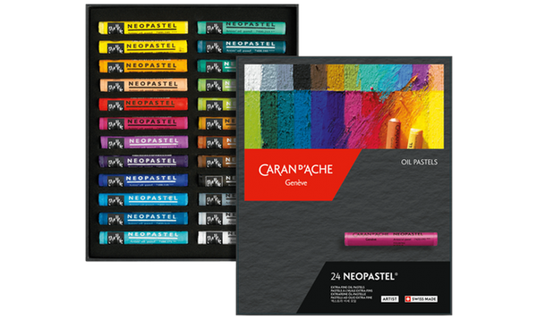 Caran d'Ache Neopastel Oil Pastel Box of 24
