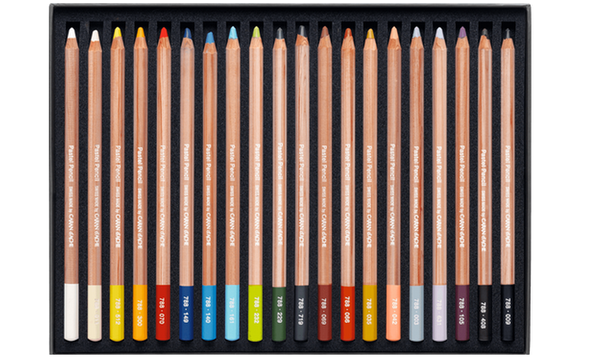 Caran d'Ache Pastel Pencil Assorted Box of 20
