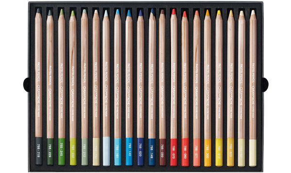 Caran d'Ache Pastel Pencil Assorted Box of 40