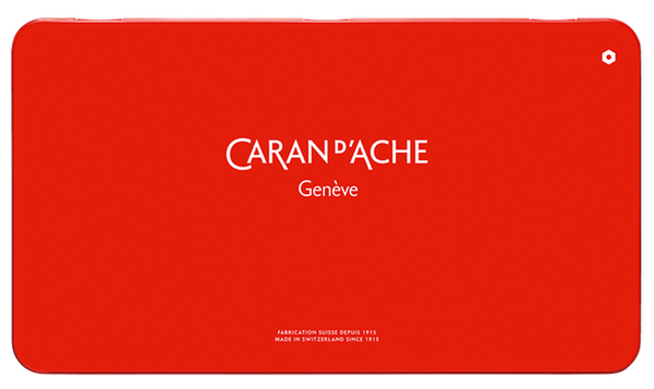 Caran d'Ache Supracolor Water Soluble Pencils Assorted Tin of 120