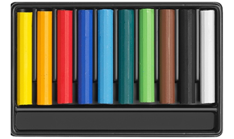 Caran d’Ache Swisscolor Wax Pastels – Set of 10