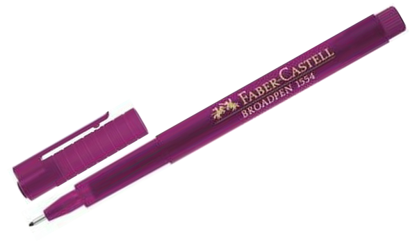 Faber-Castell Fineliner Pen Broadpen 1554