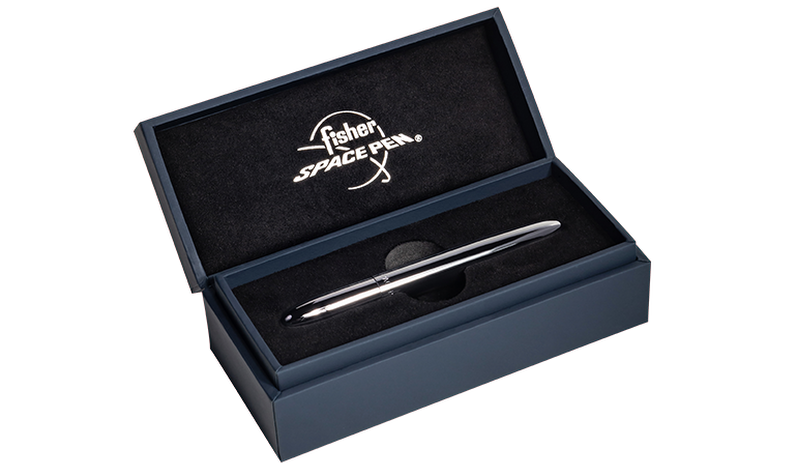Fisher Space Pen Bullet Pressurised Ballpoint Pen Black Titanium Nitride