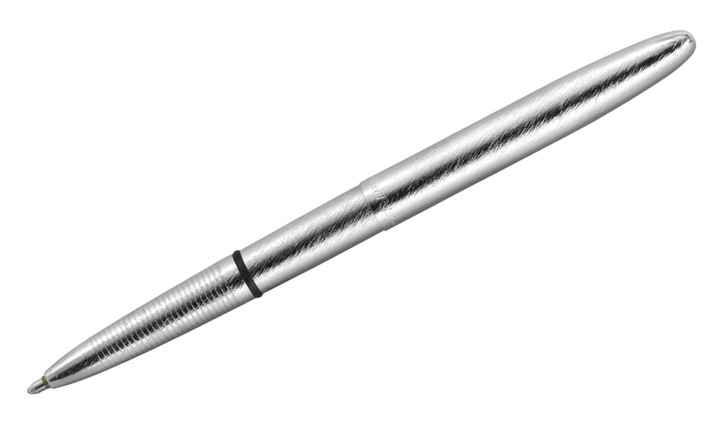 Fisher Space Pen Bullet Pressurised Ballpoint Pen Brushed Chrome