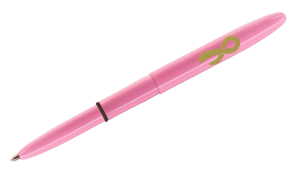 Fisher Space Pen Bullet Pressurised Ballpoint Pen Pink Breast Cancer Awareness