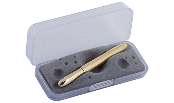 Fisher Space Pen Bullet Pressurised Ballpoint Pen Raw Brass
