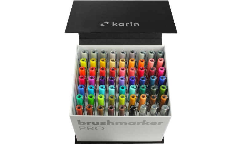 Karin Brushmarker PRO Mega Box 60 Colours + 3 Blenders
