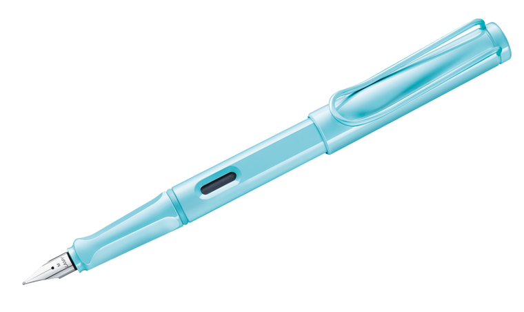 Lamy Safari Fountain Pen Fine Nib - Aquamarine - Candy Special Edition 2020