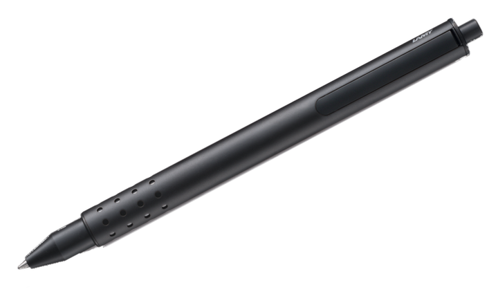 LAMY 331 TR swift Black Rollerball Pen and Leather Pouch Set