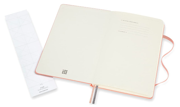 Moleskine Art Bullet Large Notebook Coral Pink