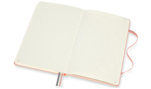 Moleskine Art Bullet Large Notebook Coral Pink