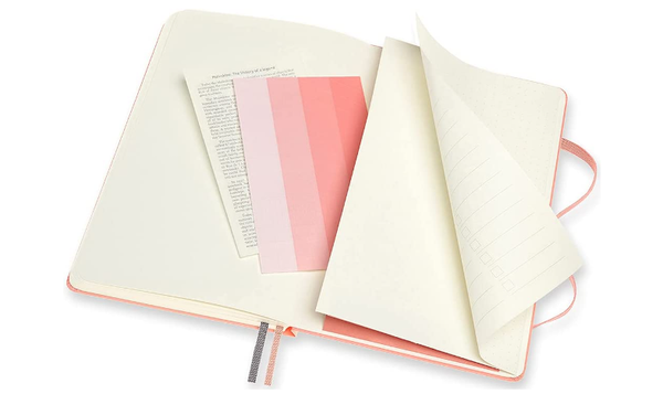 Moleskine Art Bullet Large Notebook Coral Pink
