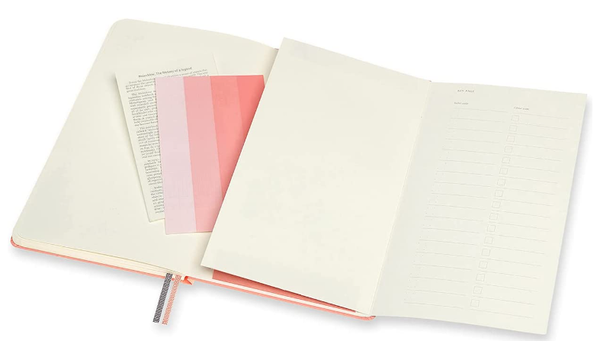 Moleskine Art Bullet Large Notebook Coral Pink