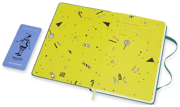 Moleskine Pinocchio Notebook Hard Cover - The Dogfish Limited Edition - Ruled