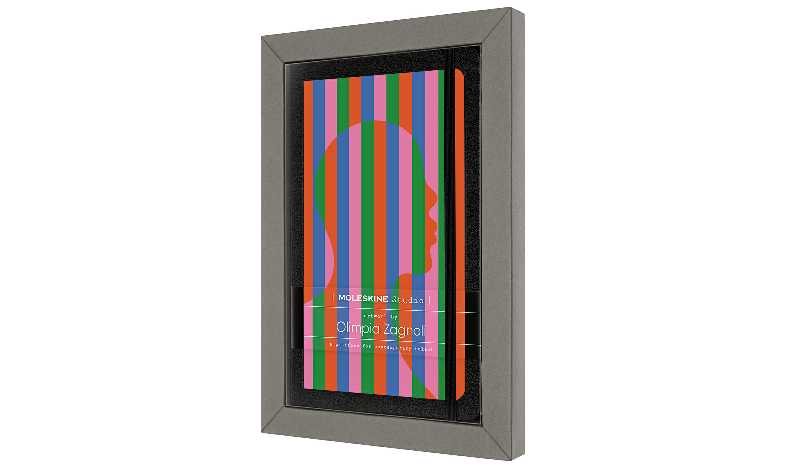 Moleskine Studio Collection Large Hard Cover Notebook Olimpia Zagnoli