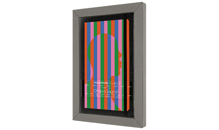 Moleskine Studio Collection Large Hard Cover Notebook Olimpia Zagnoli