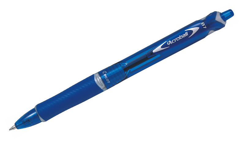 Pilot Acroball Begreen Ballpoint Pens - Medium Tip Black, Pack Of 12, Made From Recycled Plastic
