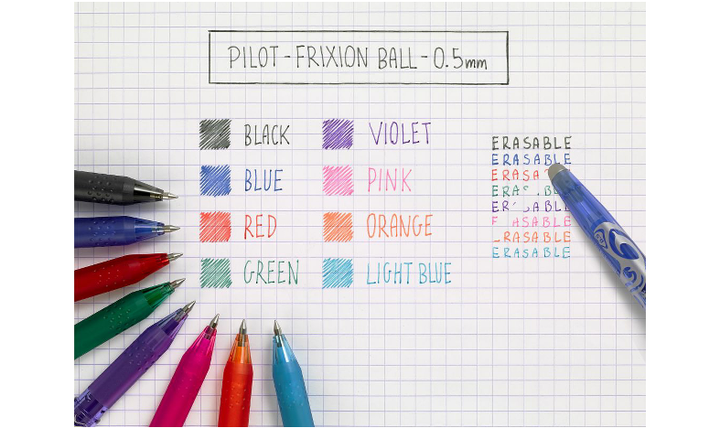 Pilot BLSFR5 FriXion Pen Refill Fine Pack of 3