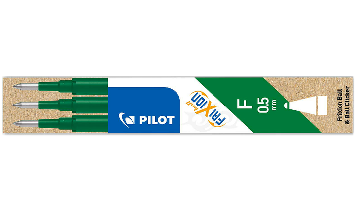 Pilot BLSFR5 FriXion Pen Refill Fine Pack of 3