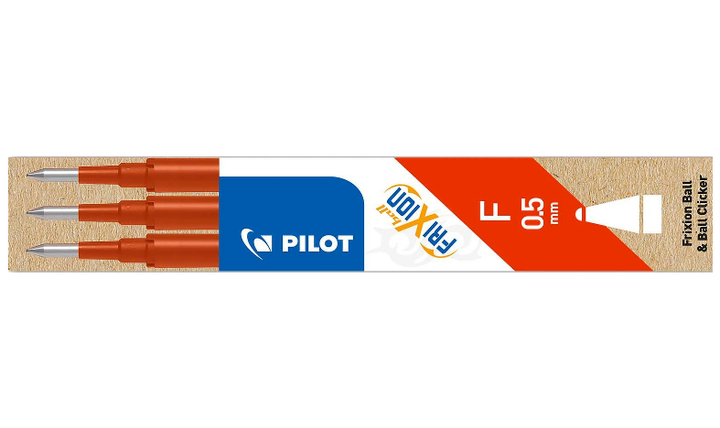 Pilot BLSFR5 FriXion Pen Refill Fine Pack of 3