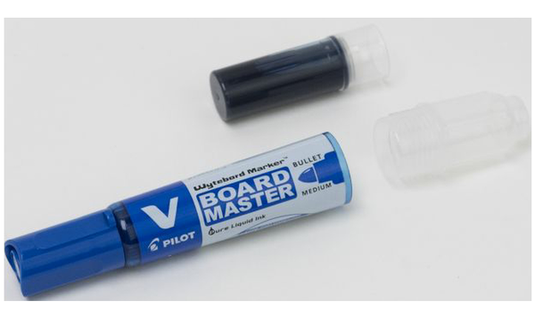 Pilot BegreeN V-Board Master Bullet Tip Medium Pen and Refill Pack Blue