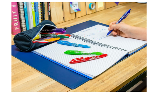 Pilot FriXion Erasable Rollerball Pen Medium 'Set 2 Go' Desk Set of 8 Assorted