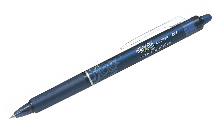 Pilot FriXion Clicker Erasable Rollerball Pen 07 Medium BLRTFR7