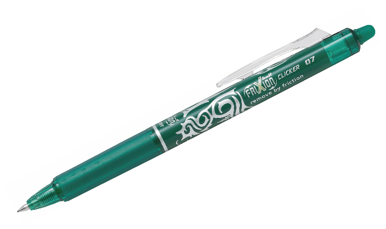 Pilot FriXion Clicker Erasable Rollerball Pen 07 Medium BLRTFR7 Assorted Set of 7