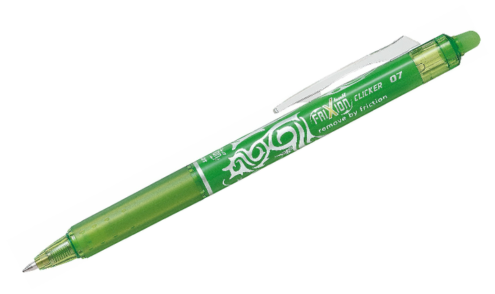 Pilot FriXion Clicker Erasable Rollerball Pen 07 Medium BLRTFR7