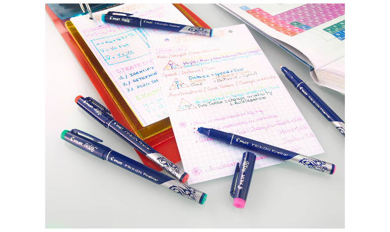 Pilot FriXion Erasable Fineliners &