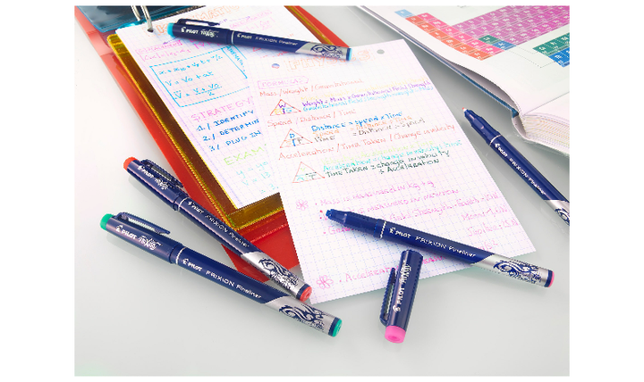 Pilot FriXion Erasable Fineliners &