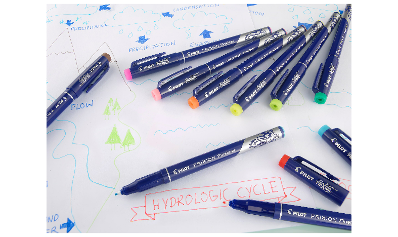 Pilot FriXion Erasable Fineliners &
