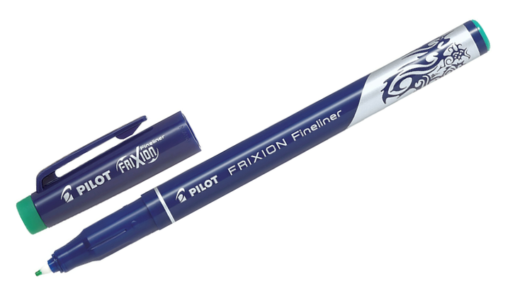 Pilot FriXion Erasable Fineliners &